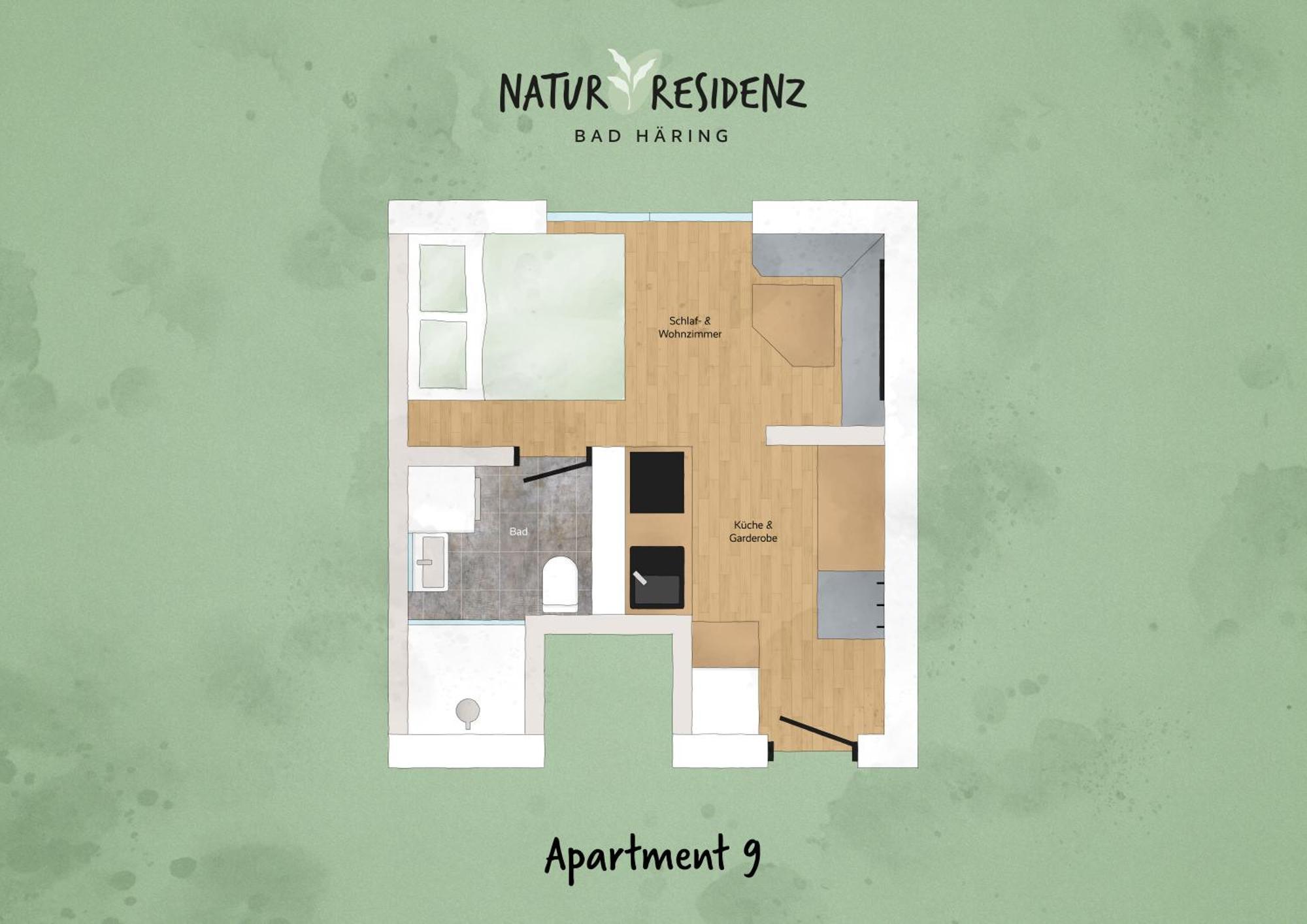 Natur Residenz バート・ヘーリング エクステリア 写真